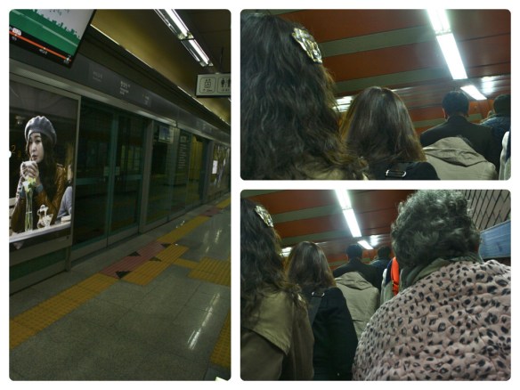 Crowded Seoul Station