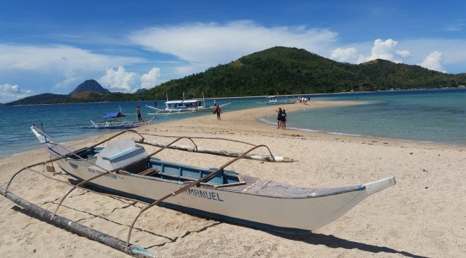[Bulubadiangan Island, Concepcion] ~ Camp on a Sandbar Island